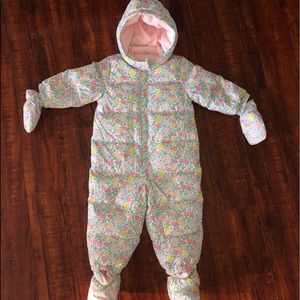 Baby Gap Down filled SnowSuit Sz 12-18 mos NEW